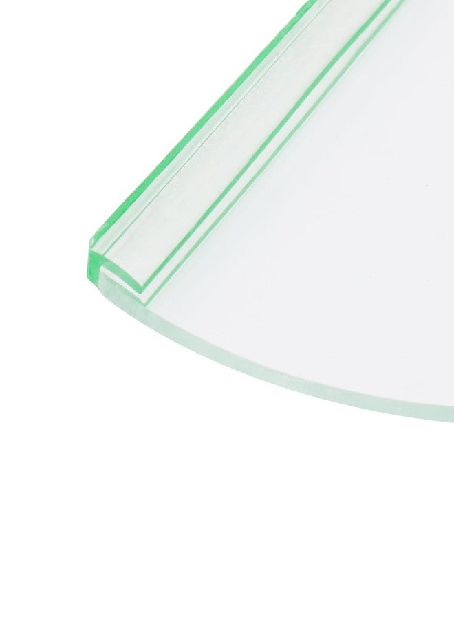 Risbay Shower Splash Guard for Walk, Large Bathroom Bath Tub Splash Guards, Transparent Shower Corner Bathtub Water Blocker Guards to Keep Water(8.27 x 7.48 inches) - Image 5